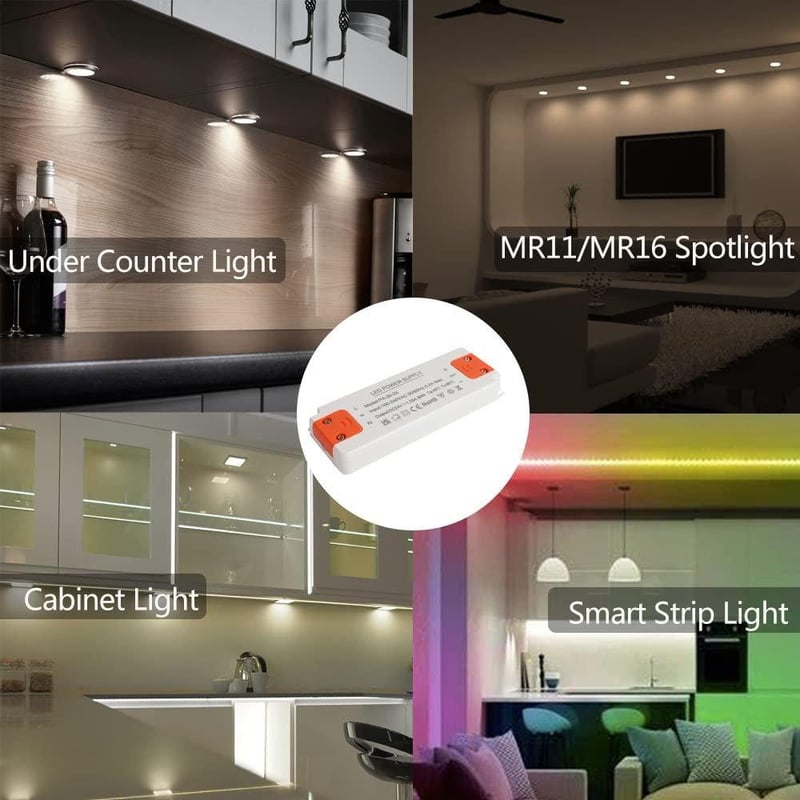 Újracsomagolt 30W LED Tápegység 230V/24V - Állandó Feszültségű Transzformátor