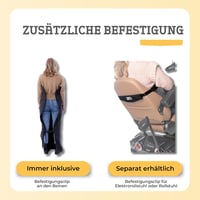 BELIEFF Kerekesszék Takaró 140x90x35 cm - Vízálló, Szélálló Polár Pléd Kézmelegítő Zsebekkel - Kültéri Használatra, Dupla Béléssel, Nyitott  8