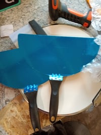 Klaif LMR električna pećnica za pizzu, stolna, s keramičkim kamenom od 31 cm, dva regulatora temperature i 4 alata za pizzu, crvena 7
