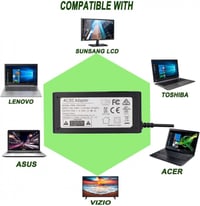 HP Dell Toshiba 65W univerzális laptop töltő, 19V 3.42A, újracsomagolt 6