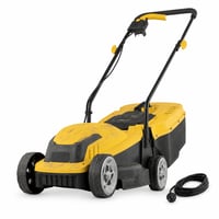 Powerplus POWEG62205 elektromos fűnyíró 1300 W, 320 mm vágásszélesség — hibás, alkatrésznek: nem kapcsol be (állapot: lásd a 2. képet) 1