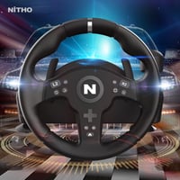 NITHO Drive Pro ONE V200 Versenyszimulátor Kormány és Pedál Szett 270° Forgásszöggel PC, PS4, Xbox One, Xbox Series X/S Platformokra, Beépít - Drive Pro V200 3