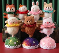 Tündérmese DIY Színes Gyapjú Filc Készlet Kézműveskedéshez 5