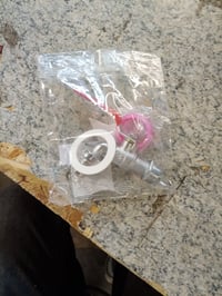 Robinet pentru rezervor IBC HOTUT 3/4 inch, adaptor S60x6, alamă, 1000 litri — fără adaptor și racord pentru furtun (stare: vezi a 2-a imagine) 2