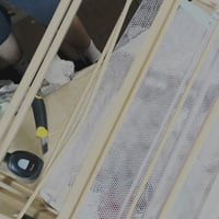 Uscător de rufe pliabil VOUNOT cu aspect de bambus, 165x56x90 cm, lungime de uscare 20 m, capacitate 25 kg, cu raft pentru încălțăminte 2