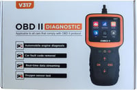BGFOX V317 OBD2 autódiagnosztikai készülék színes LCD kijelzővel 8