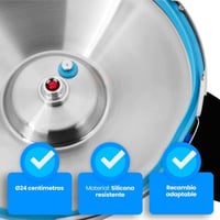 Kuhn Rikon Duromatic fazekakhoz kék szilikon tömítőgyűrű - felújított 2