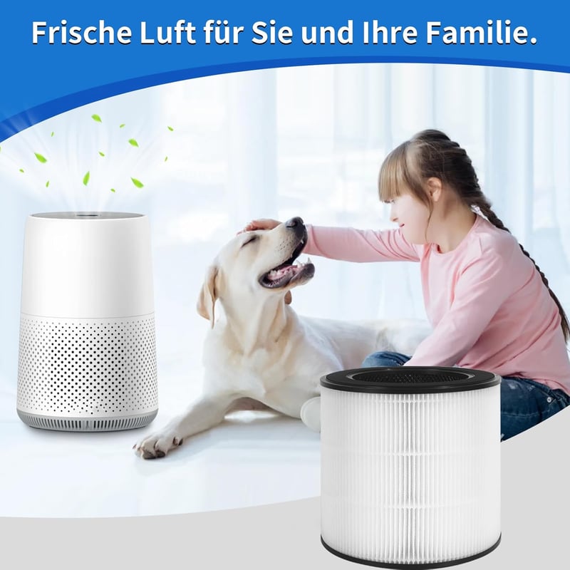 Awinker Aktív Szén Szűrő Philips 800 Sorozatú Légtisztítókhoz - HEPA Szűrő AC0820/10, AC0830/10, AC0819/10 Modellekhez - 99,95% Szűrési Haté