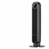 Inteligentný stĺpový ventilátor DREO Nomad One S s WiFi a hlasovým ovládaním, 90-stupňová oscilácia, 4 režimy, 4 rýchlosti, 8-hodinový časovač, čierny – neúplný 1