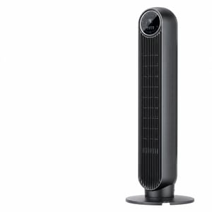 DREO Nomad One S Pametni stupni ventilator s WiFi i glasovnim upravljanjem, oscilacija od 90 stupnjeva, 4 načina rada, 4 brzine, timer od 8 sati, crni - nepotpun