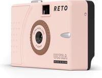 RETO pasztell rózsaszín újratölthető széles látószögű analóg fényképezőgép 35mm-es filmhez 2