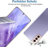 Samsung S21 Plus 5G Edzett üveg képernyővédő fólia, 2db, 9H keménységű 4