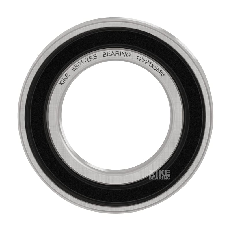 SKF 6801-2RS golyóscsapágy, 12x21x5mm, gumitömítéses, 2 db