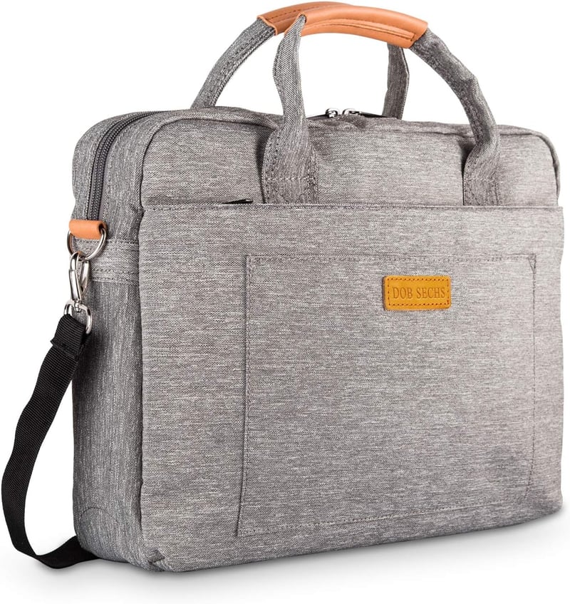 DOB SECHS 17,3" Szürke Laptop Táska - Dell, Alienware, MacBook, Lenovo, HP Kompatibilis