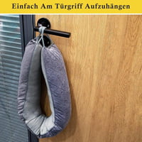 Öntapadós ajtószigetelő 87 cm - Huzatgátló ajtókra, ablakokra (Újracsomagolt) 6
