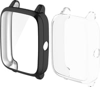 Umidigi Uwatch 3 okosóra képernyővédő fólia - fekete, ID205L és Blackview R3 kompatibilis 1