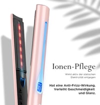 PARWIN PRO BEAUTY Infravörös Ionos Hajvasaló és Hajgöndörítő 2-in-1, 14 Hőfokozat 100-230°C, Kerámia Bevonat, Antisztatikus Hatás, Lila 3