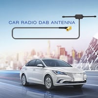 Eightwood DAB+ Szélvédő Antenna - 3m Kábeles Autórádió Antenna, Üvegre Szerelhető Patch Aerial Megoldás DAB Rádióhoz 5
