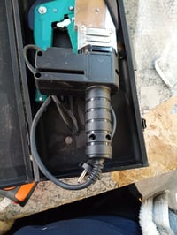 Aparat de sudat țevi PPR TAZZOR 1500W, 20-63 mm, cu reglaj digital al temperaturii 100-320°C, set pentru sudura țevilor din plastic PE cu duze și 3