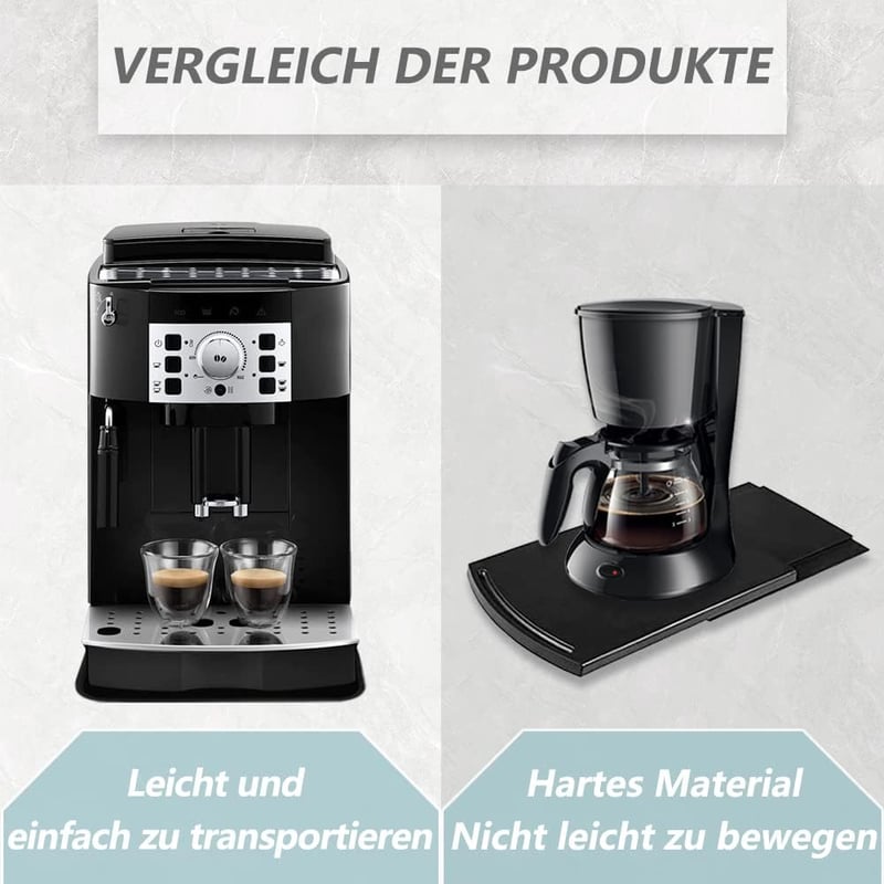 De'Longhi kávégép csúsztatható alátét 44x28cm - Nylon tálca Magnifica és Smart modellekhez