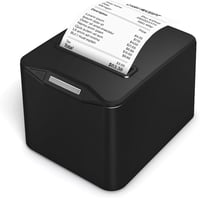 Bisofice POS-8370 Hőpapíros Nyugtanyomtató 80mm - Automata Vágással, ESC/POS Támogatással, 220mm/s Sebesség, USB + Ethernet Csatlakozás, Fek 1