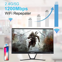 Aenxwa 1200 Mbps WLAN erősítő, WiFi repeater 5G/2.4G, 35 eszköz 4