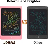 JOEAIS 8,5 colos rózsaszín LCD írótábla gyerekeknek, iskolába és irodába 3