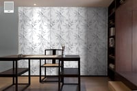 myforHD Öntapadós Bambusz Mintás Tapéta - Vízálló PVC Dekorációs Fólia Bútorokra, Falra, Szekrényre - Modern Vinyl Falmatrica 45x300 cm 5