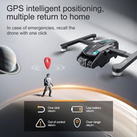OBEST GPS Drón 4K Kamerával - 36 Perc Repülési Idő, 360° Akadályérzékelés, Követés Funkcióval, Kefenélküli Motor, 5G WiFi FPV Átvitel 2