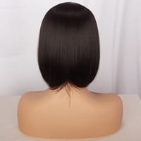 L'Oréal Paris Rövid Barna Bob Paróka Nőknek - 30 cm-es Természetes Hatású Szintetikus Haj 6