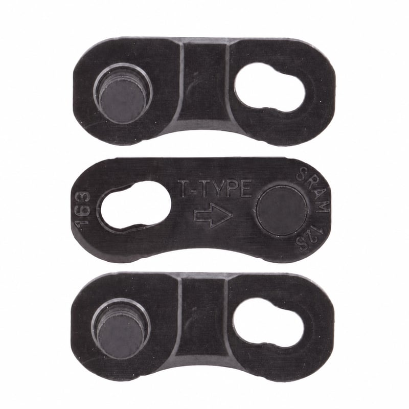 Zale rapide SRAM MTB T-Type pentru lanț de bicicletă cu 12 viteze, negre, set de 3 bucăți