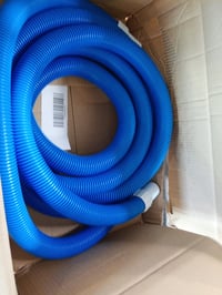 WERKA PRO Plavecká bazénová hadica Ø38 mm 7 m s dýzou, modrá, nízkohustotný polyetylén, na čistenie nadzemných bazénov — 7-dielna súprava 4