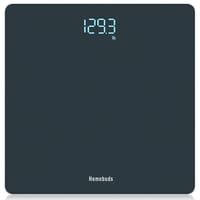 Homebuds Digitális Fürdőszobai Mérleg - Precíziós Technológiával, LED Kijelzővel, Automata Be/Ki Kapcsolással, 180kg Teherbírással, Elegáns  1