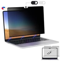 MacBook Air 13.6" M2 2022 BlueSwan adatvédelmi szűrő, ultravékony képernyővédő és kamerafedél 1