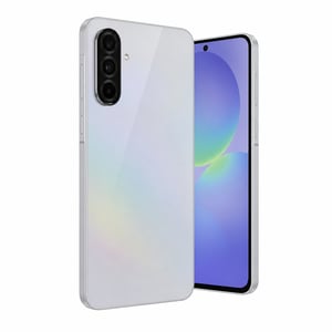 Smartfón Samsung Galaxy A36 5G 256 GB, strieborno-levanduľová farba, voľný na všetky siete, bez príslušenstva, so známkami používania (stav: pozri 2. obrázok)