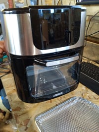 Friteuză cu aer cald Princess Aerofryer DeLuxe 182075, 11 litri, 1800W, 65-200°C, 10 — ușoară indentare laterală (stare: vezi imaginea 2) 3
