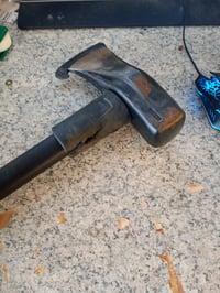 Fiskars X46 cijepajuća sjekira-malj, 2 u 1 sjekira i malj s oštricom od kovanog čelika, 4,6 kg, drška ojačana staklenim vlaknima, crno-narančasta 2