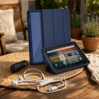 Cestovný balíček pre TCL tablet: 1x puzdro + 1x 42W nabíjačka + 2x USB-C slúchadlá 1