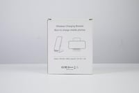 Samsung és iPhone vezeték nélküli töltő, 2 db fekete Qi indukciós állvány 9