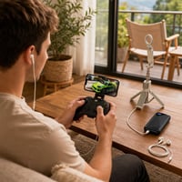 Kontrolleres kalandcsomag: Xbox telefontartó + 10000 mAh powerbank + Bluetooth állvány + fülhallgató 1