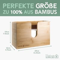 Nature Supplies Fa Kéztörlő Adagoló - Falra Szerelhető vagy Asztali Kivitel, C, Z és Interfold Hajtogatású Papírtörlőkhöz 3