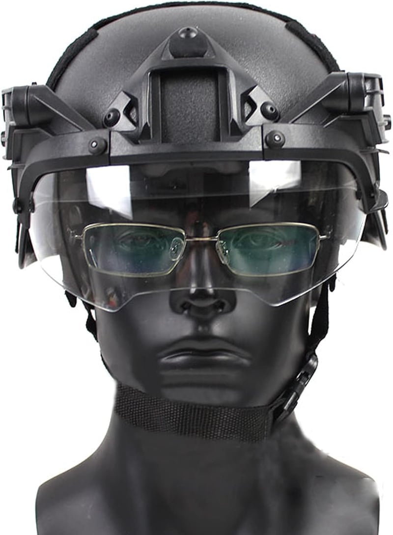 WISEONUS Univerzális Taktikai Sisak Szemüveg - Levehető Airsoft és Paintball Védőszemüveg Fast Sisakokhoz - Vadászati Kiegészítő

AI: I've c