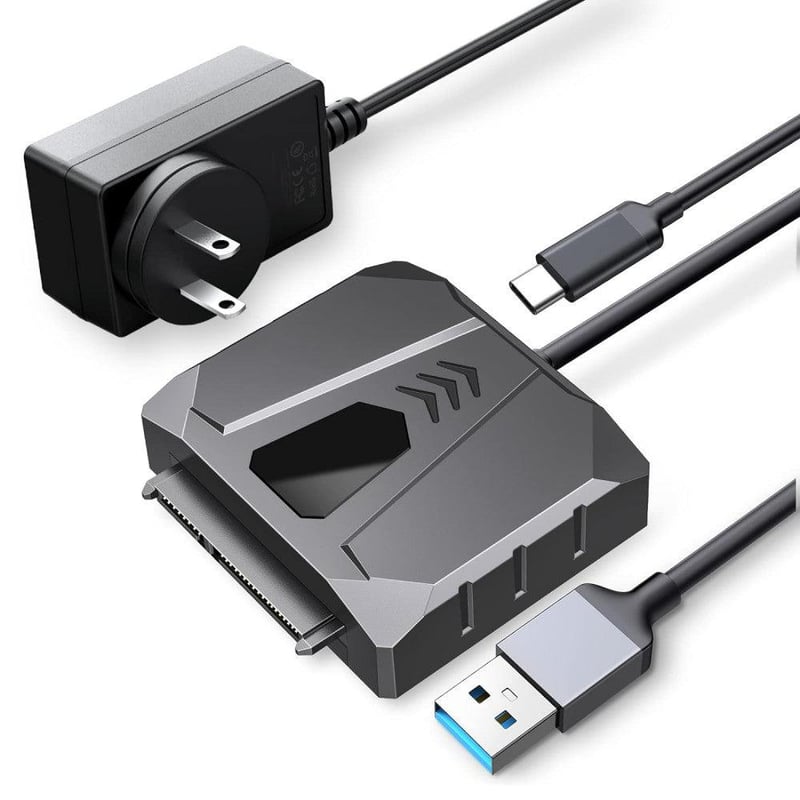 ORICO USB 3.0 - SATA III Adapter Kábel 3.5" HDD/SSD-hez, UASP és Tápegységgel