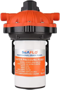 Seaflo 12V-os nagyteljesítményű membránszivattyú, 20.8 L/perc, 4.1 bar 4