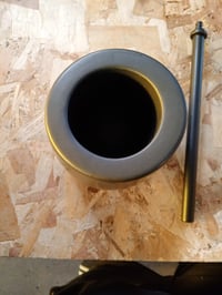 Set perie WC WENKO Badi cu suport din ceramică negru mat, perie din silicon, 40x20x10 cm – fără cap de perie WC (stare: vezi a 2-a imagine) 3