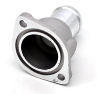HAOTOM Alumínium Hűtőcső Csatlakozó Karima Audi A6, VW Golf, Passat, Skoda, Seat Modellekhez - Ezüst Hűtőrendszer Alkatrész 026121145E 6