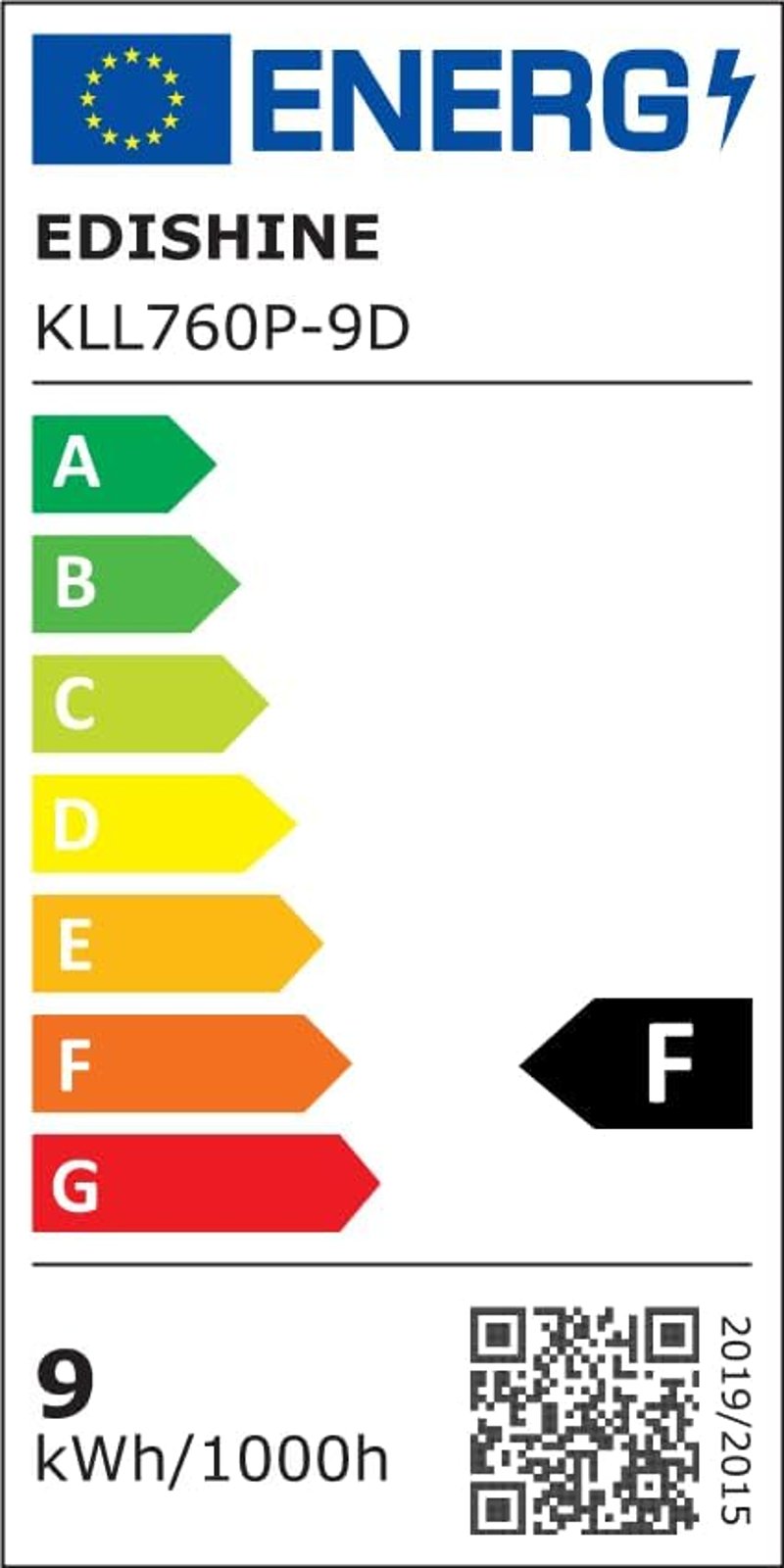EDISHINE Ívelt Állólámpa Nappaliba - E27 LED Izzóval, Távirányítóval, Fokozatmentes Fényerő és Színhőmérséklet Szabályozás, 143-176 cm Állít