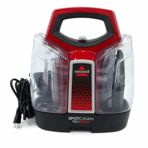 Aparat de curățare a petelor Bissell SpotClean ProHeat 36988 pentru covoare și tapițerie, 330W, rezervor 2,5 l, pentru mașină și canapea, utilizat