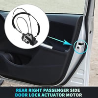 A ABSOPRO Elektromos Ajtózár Motor - Jobb Hátsó Utasoldali Aktuátor Kábellel Nissan Titan 2004-2007 Modellekhez 825008S500 2