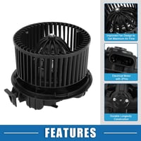 A ABSOPRO fűtőventillátor motor ventilátorházzal HVAC blower motor készlet 27226-9U01A/7701062225 Nissan Note M K1 06-13 fekete műanyag 3